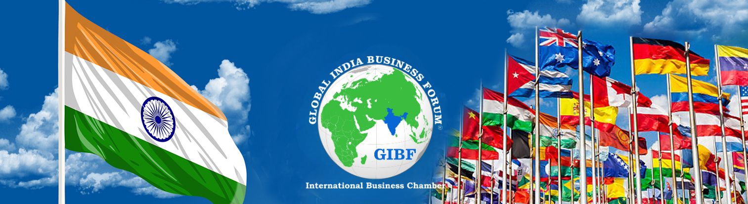 india flag , all country flags and gibf logo 