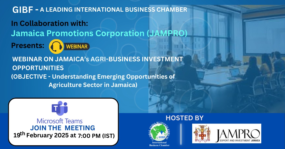 Upcoming Events 2025 - Business Webinar with Chamber of Commerce (Jamaica)