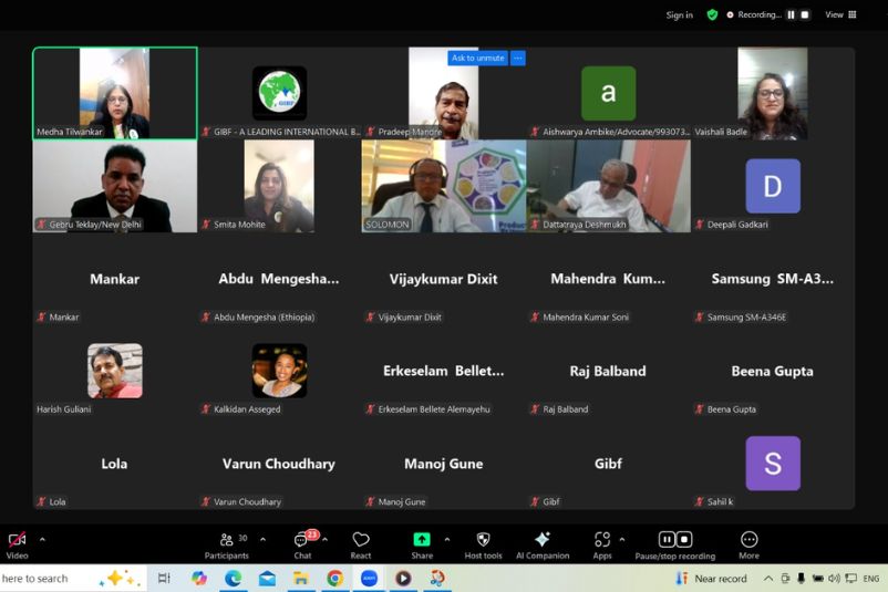 GIBF Country Connect Webinar - 2024 - Virtual B2B Meeting by GIBF and Addis Ababa Chamber of Commerce and Sectoral Association