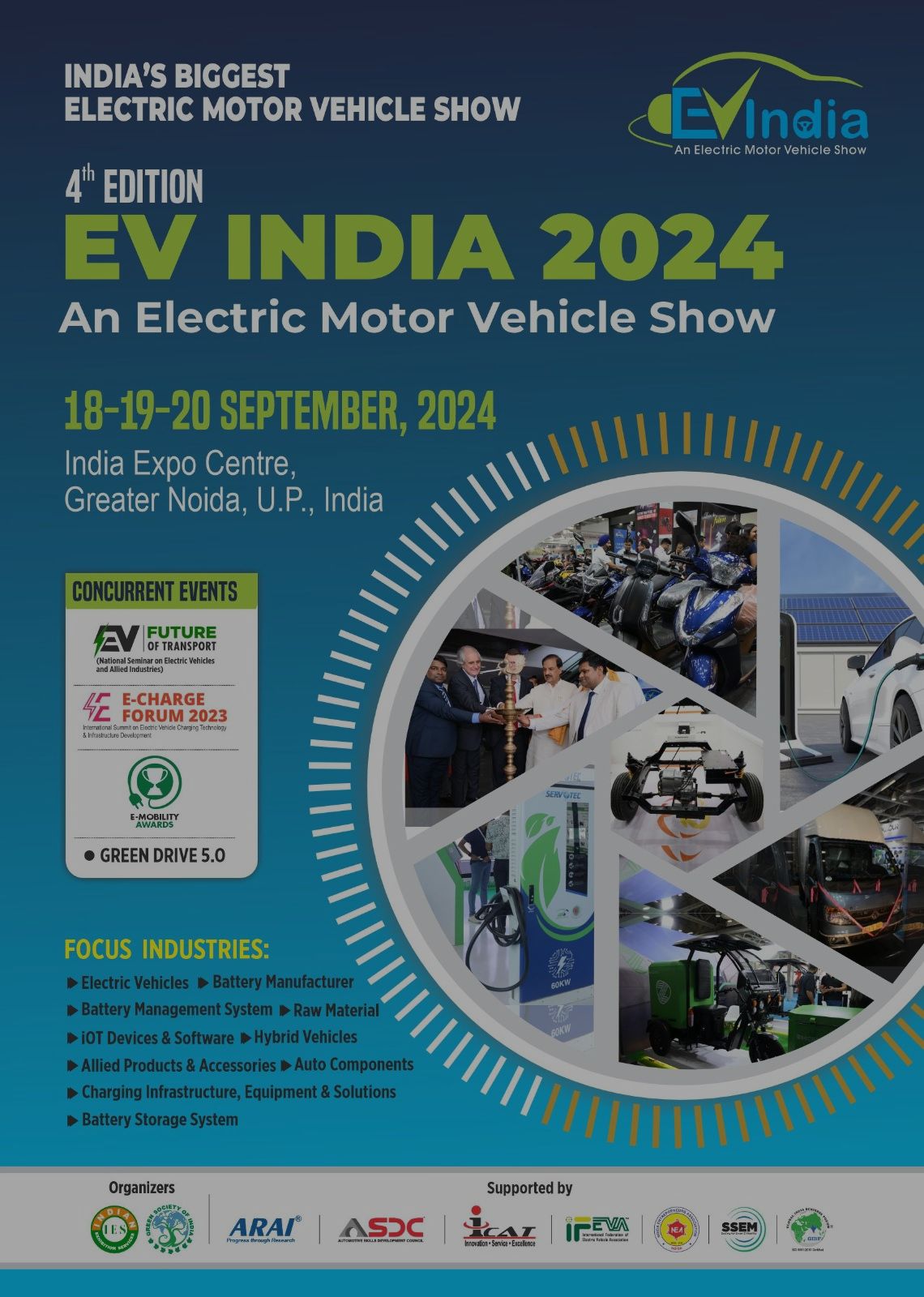 GIBF Collabrative Upcoming Event -   EV India 2024