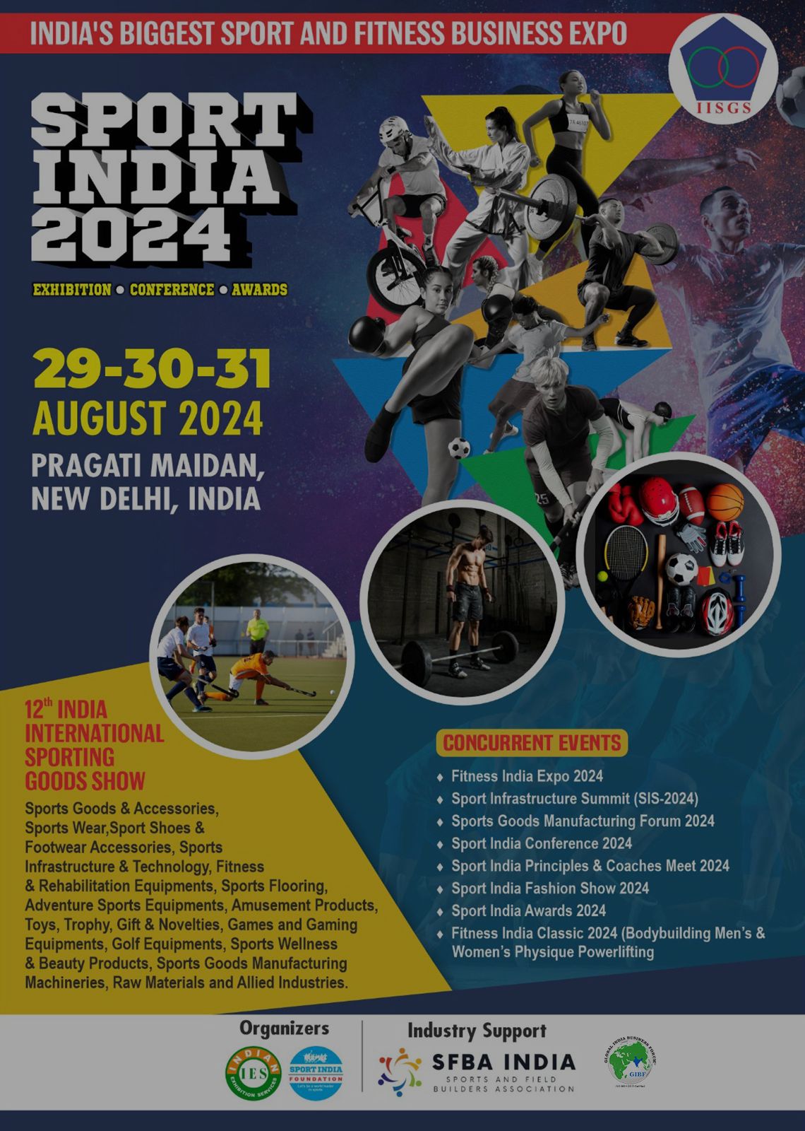 GIBF Collabrative Upcoming Event -  Sport India 2024