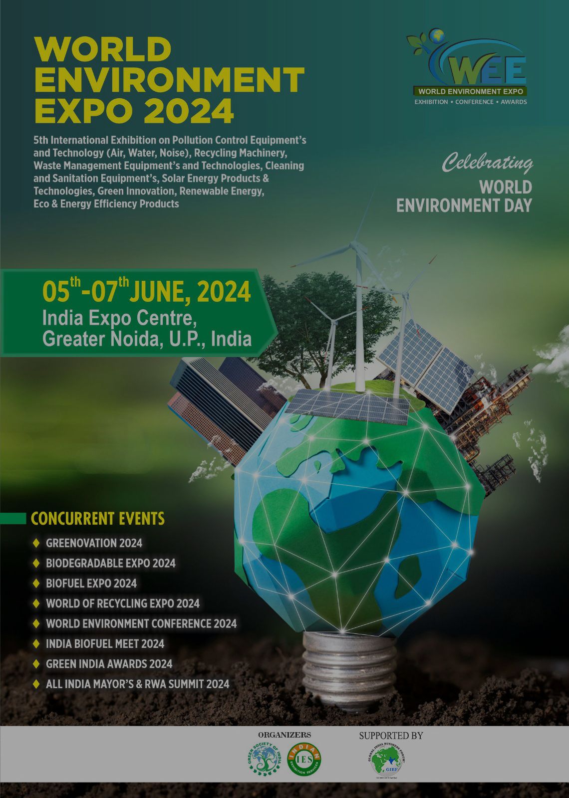 GIBF Collabrative Upcoming Event - World Environment Expo 2024