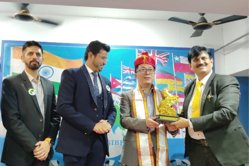 Chinese officials at GIBF Head Office