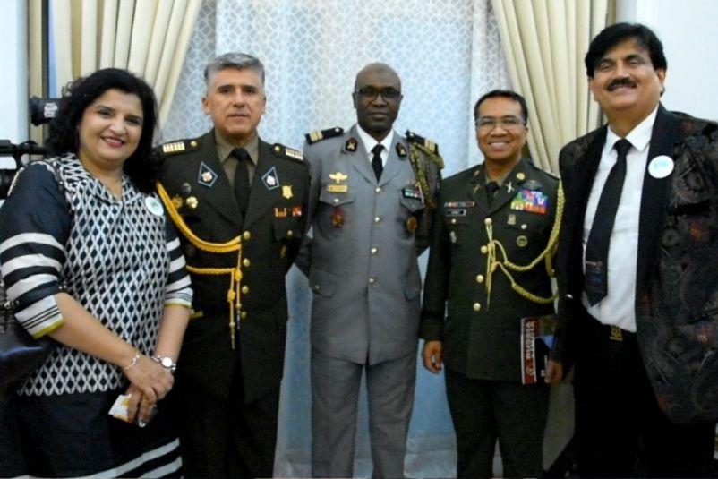 Delegates attending Russia Day celebration organized by Global India Business Forum