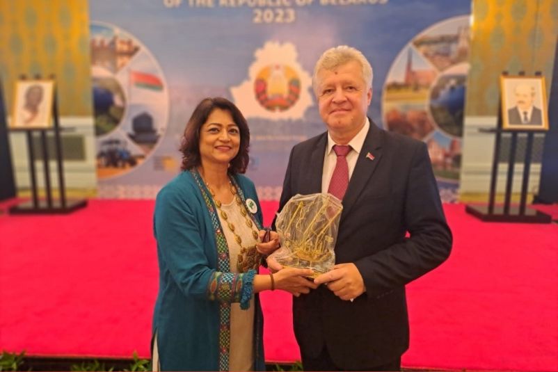 GIBF representatives at the Republic of Belarus Independence Day event