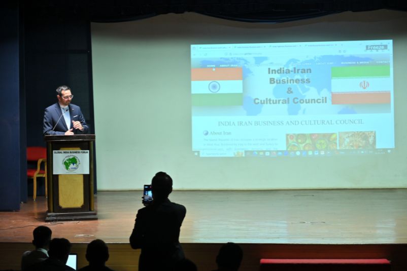 GIBF Past Event - 2024 - India-Central Asia Business Conclave - Dr. Davoud Rezaei Eskandari, Consul General of the Islamic Republic of Iran, Speech