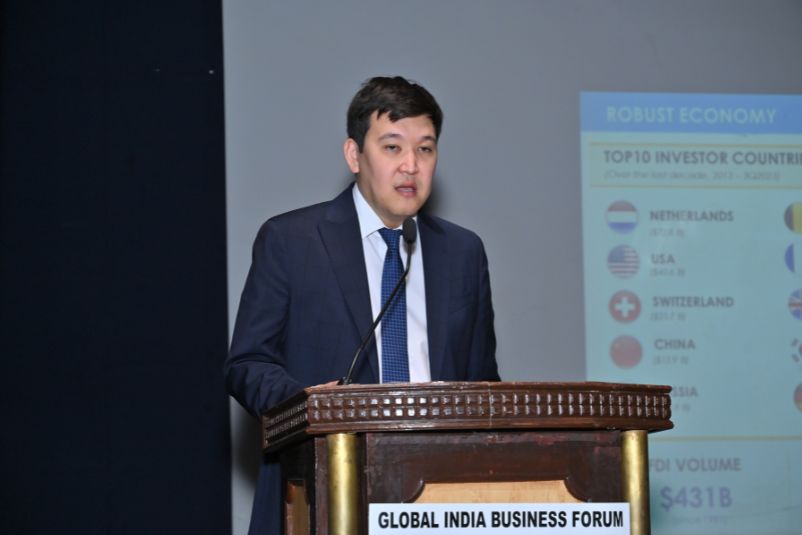 GIBF Past Event - 2024 - India-Central Asia Business Conclave - Mr.  Aitmagambetov Epmek Yermek, Second Secretary of the Republic of Kazakhstan to the Republic of India, Speech