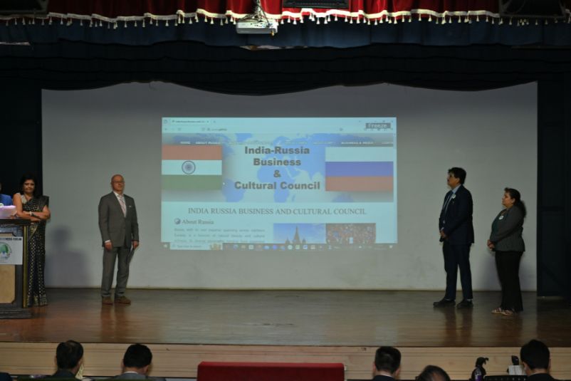 GIBF Past Event - 2024 - India-Central Asia Business Conclave - Mr.  Alexander Rybas, Trade Commissioner, Embassy of Russian Federation in the Republic of India, India Russian Business and Cultural Council website launch