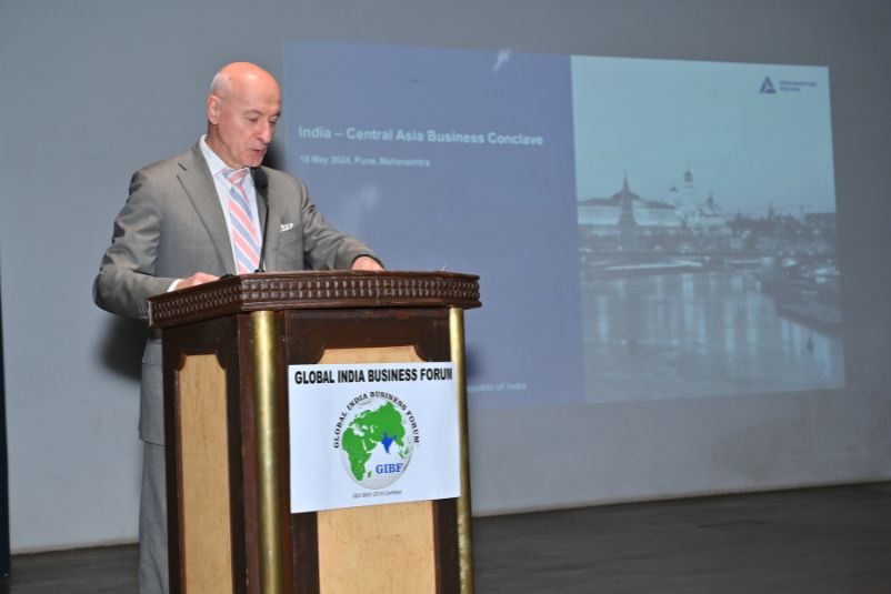 GIBF Past Event - 2024 - India Central Asia Business Conclave - Mr.  Alexander Rybas, Trade Commissioner, Embassy of Russian Federation in the Republic of India, Speech