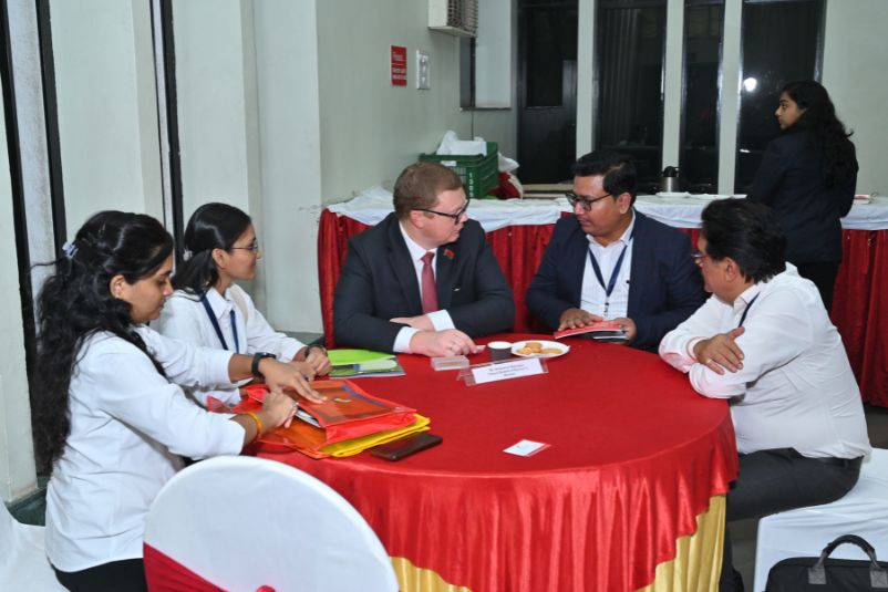 GIBF Past Event - 2024 - India-Central Asia Business Conclave - Mr.  Aliaksandr Matsukou, Consul General of the Republic of Belarus to the Republic of India, B2b Meeting Session