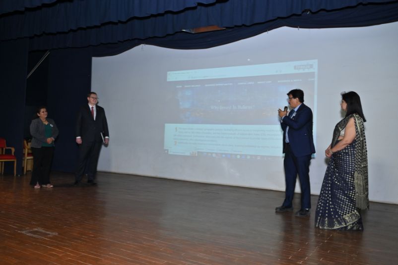 GIBF Past Event - 2024 - India Central Asia Business Conclave - Mr.  Aliaksandr Matsukou, Consul General of the Republic of Belarus to the Republic of India, India Belarus Business and Cultural Council website launch