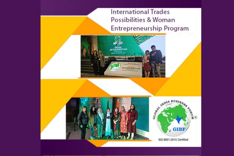 GIBF Past Events 2019 -  International Trade Possibilities and Woman Entrepreneurship Program