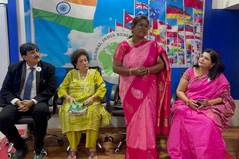 gibf-past-event-international-women-day-2024-jitendra-joshi-deepali-gadkari-aparna-doke-speech