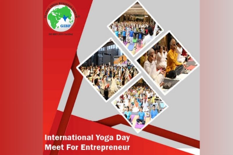 GIBF Past Events 2019 - International Yoga Day Meet for Entrepreneurs