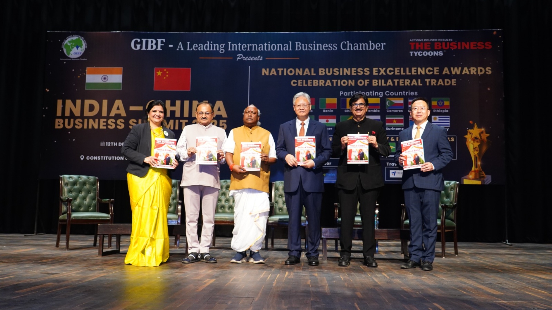 international delegates honored india asia-europe business conclave-2025