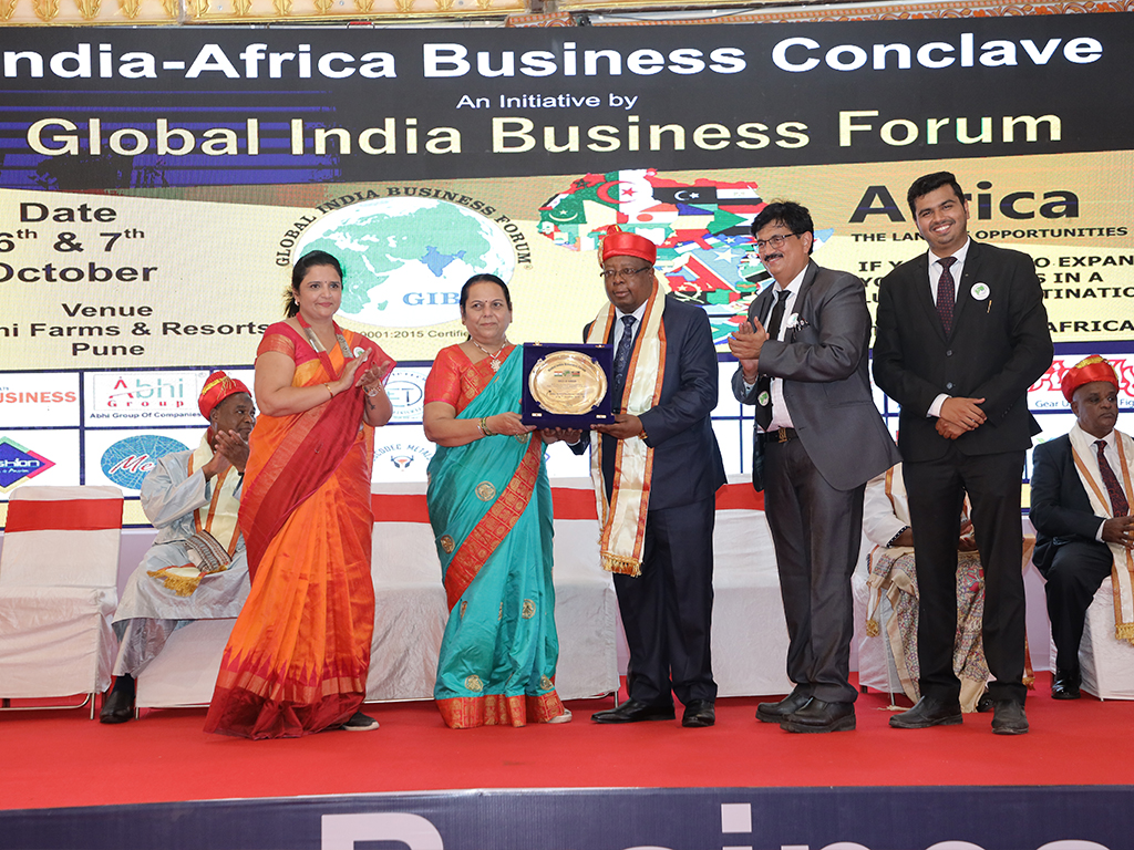 Group photo from GIBF website launch with Ethiopian Ambassador