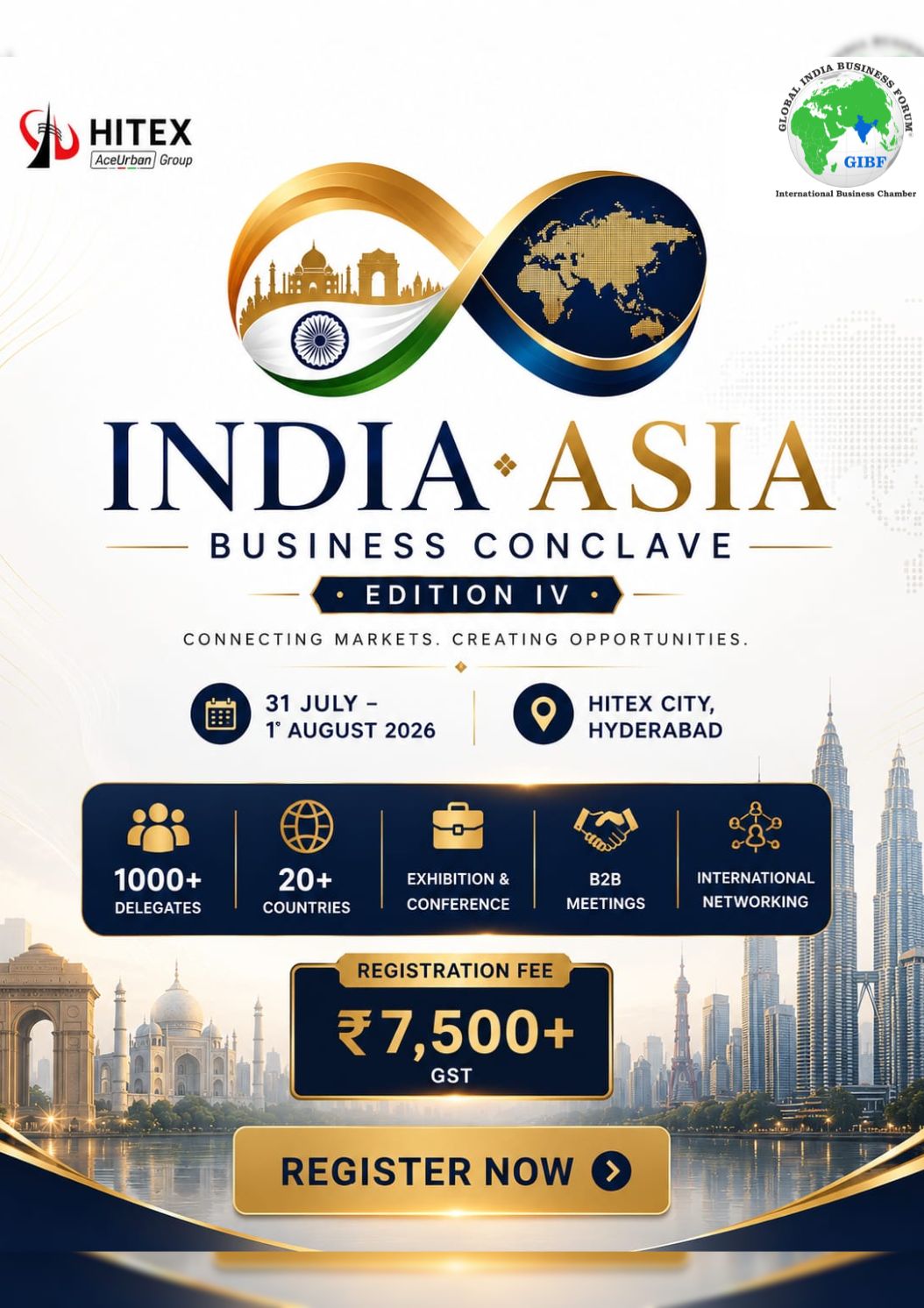 Eco Sustain Expo 2026 & India–Asia Business Conclave (3rd Edition)