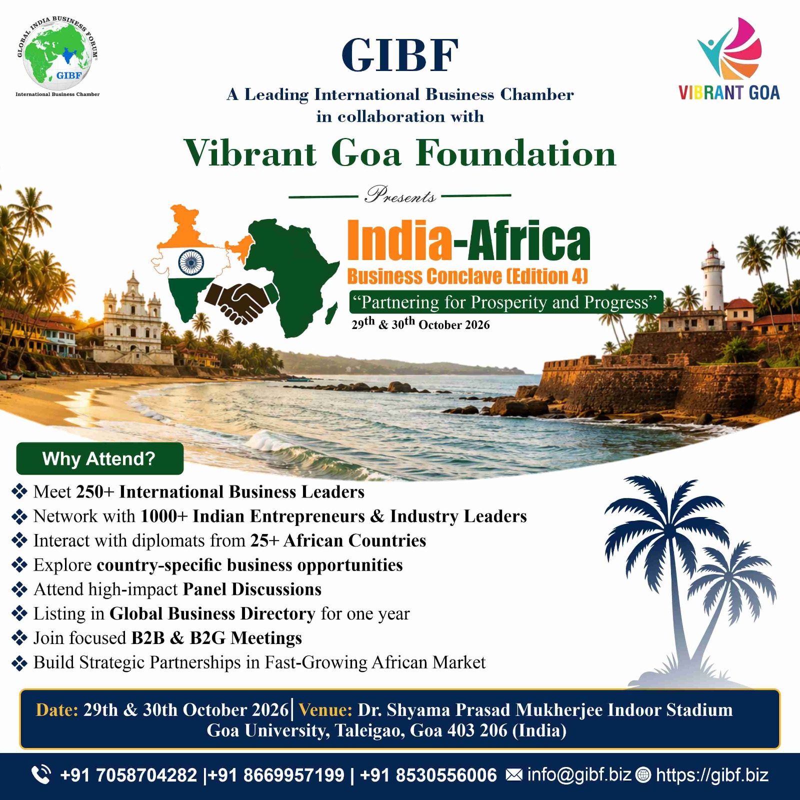 India–Africa Business Conclave 2026 Goa