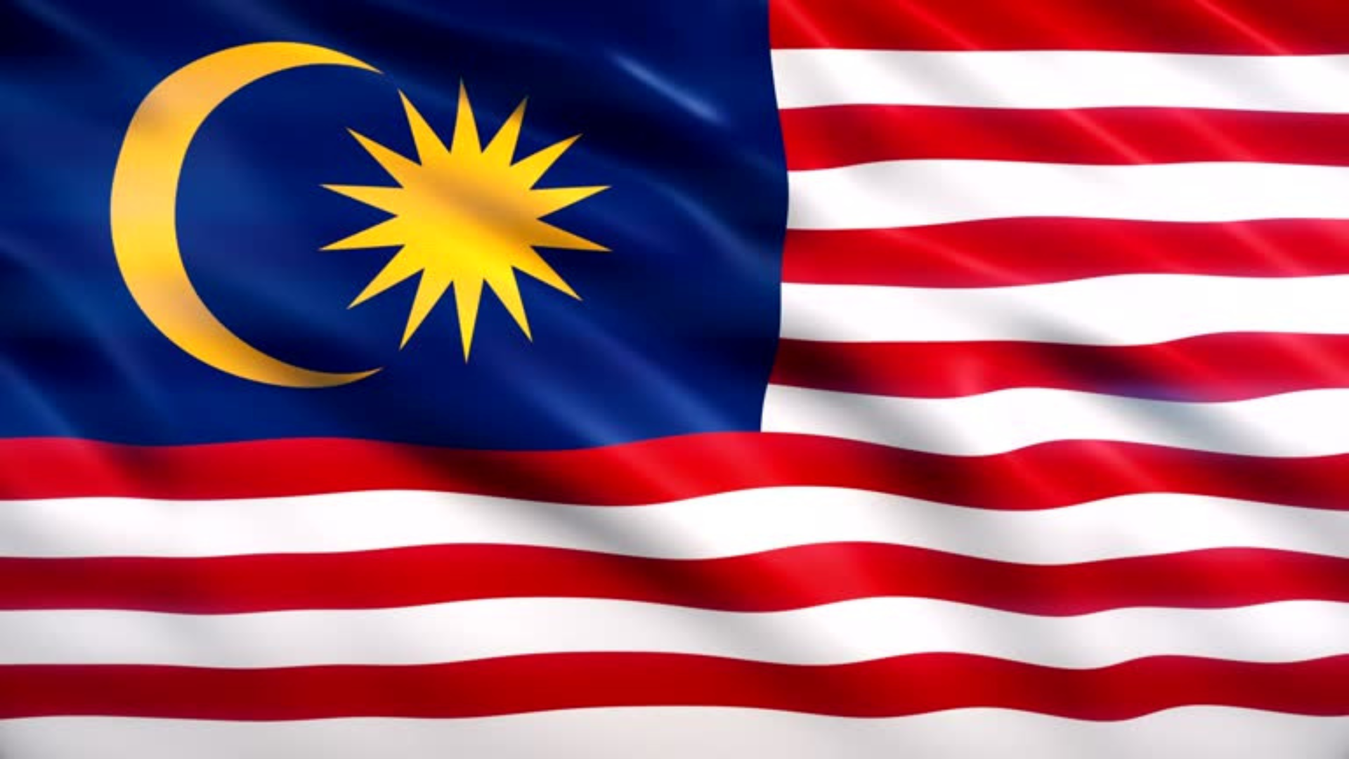 Celebrating with Asian Countries - Malaysia Flag