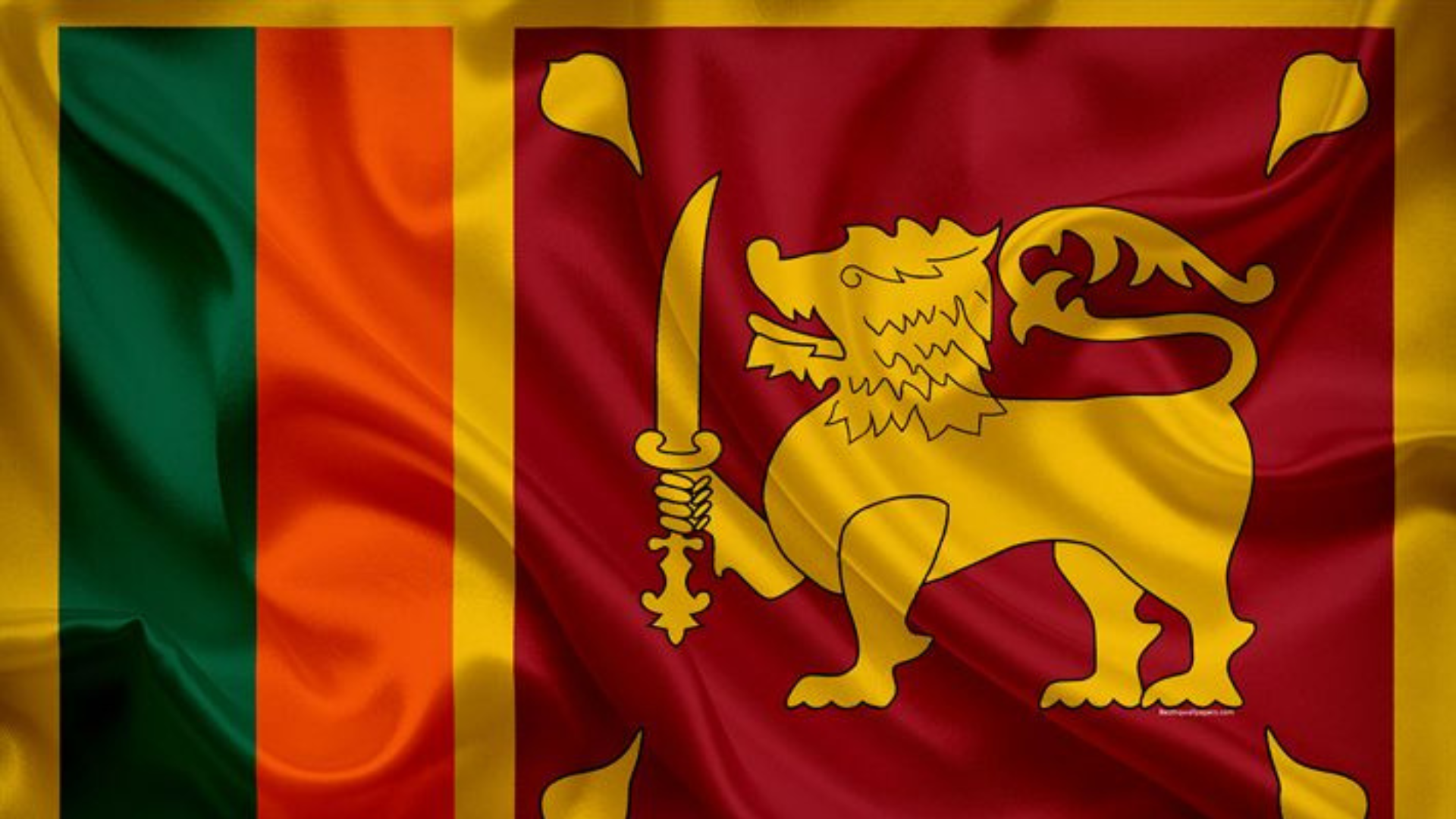 Celebrating with Asian Countries - Sri Lanka Flag