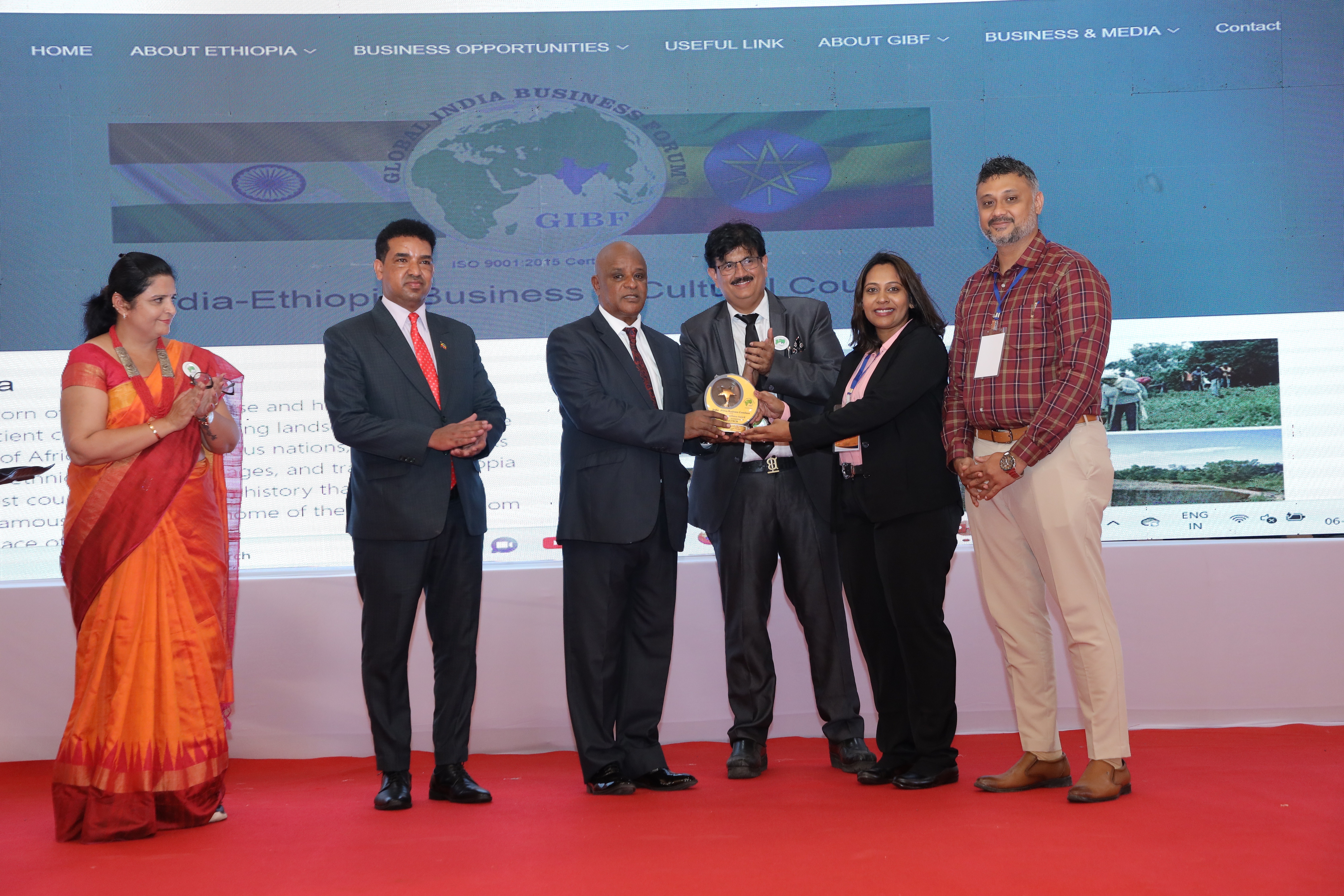 GIBF organized Business Excellence Award at Vijayawada